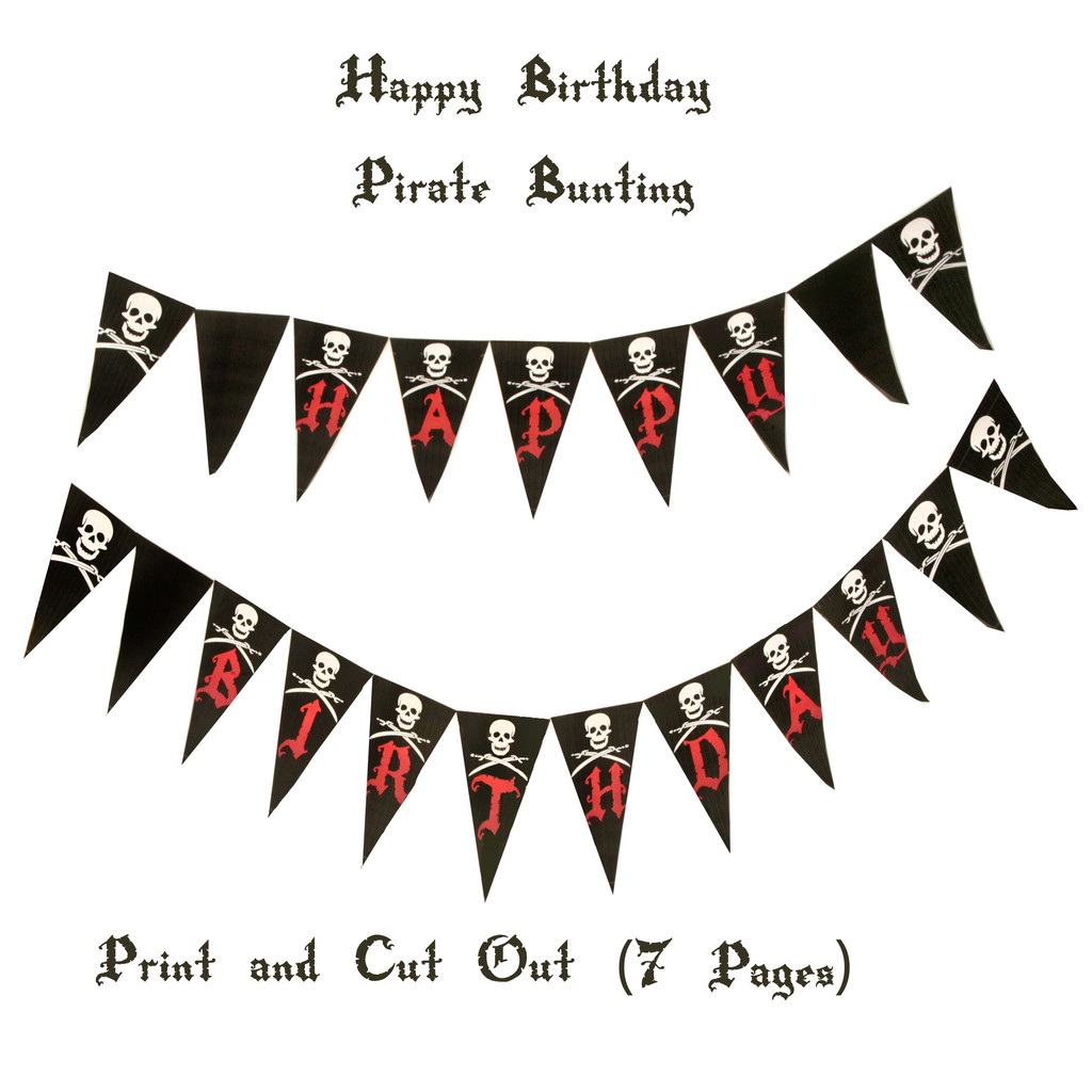 Free Pirate Printables Party Fun Box
