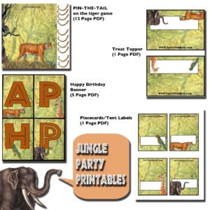 Jungle Party Printables