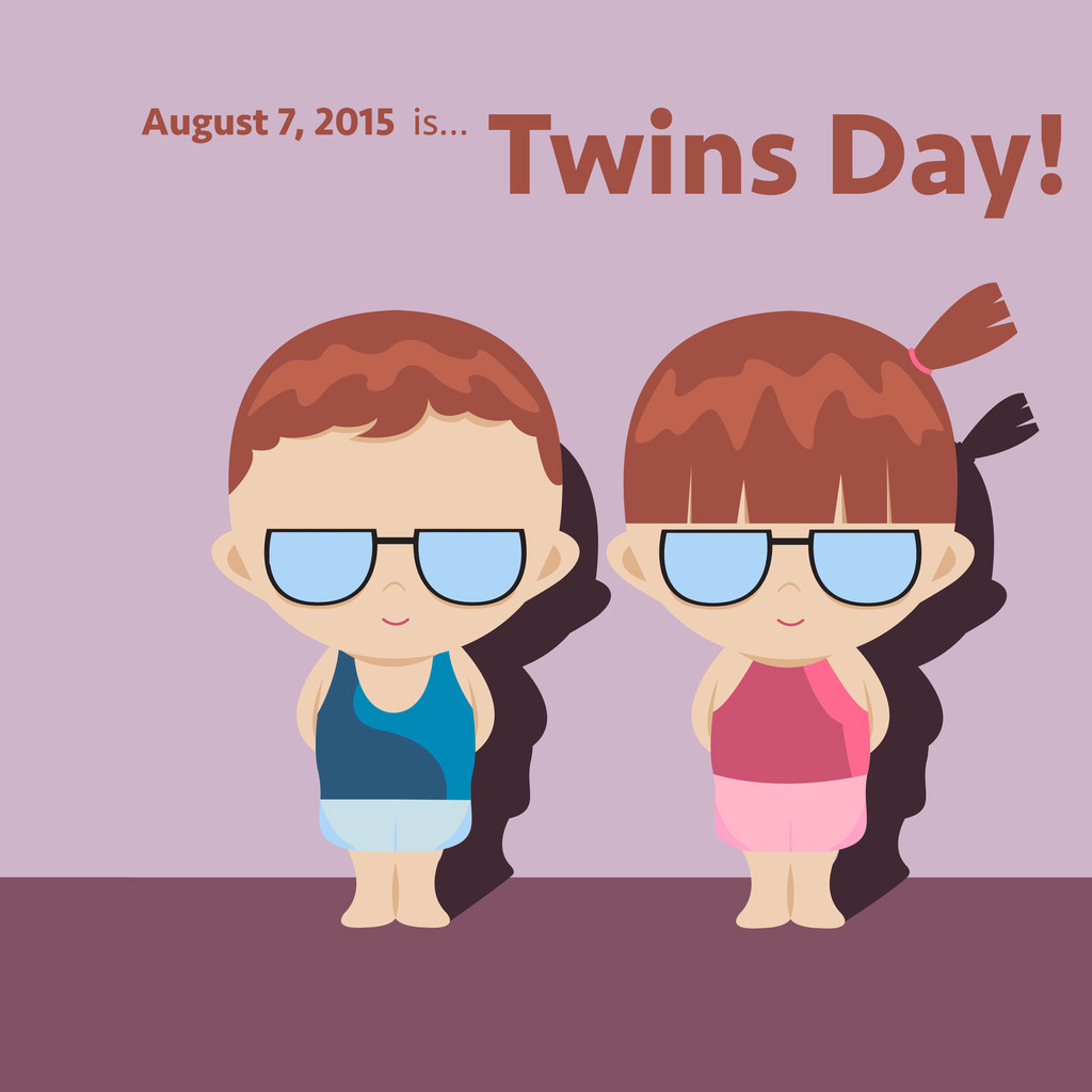 Happy Twins Day Party Fun Box