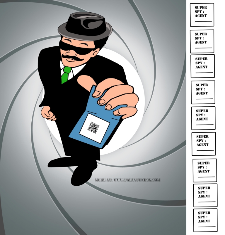 FREE Spy Party Printables – Party Fun Box